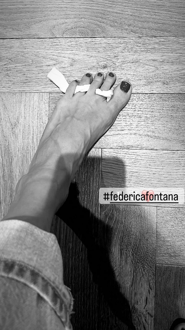Federica Fontana Feet